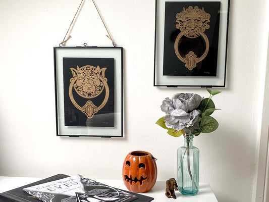Doorknockers - Limited Edition Linocut Set