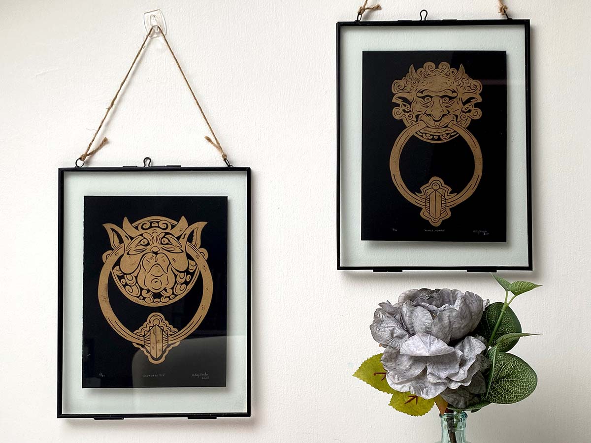 Doorknockers - Limited Edition Linocut Set