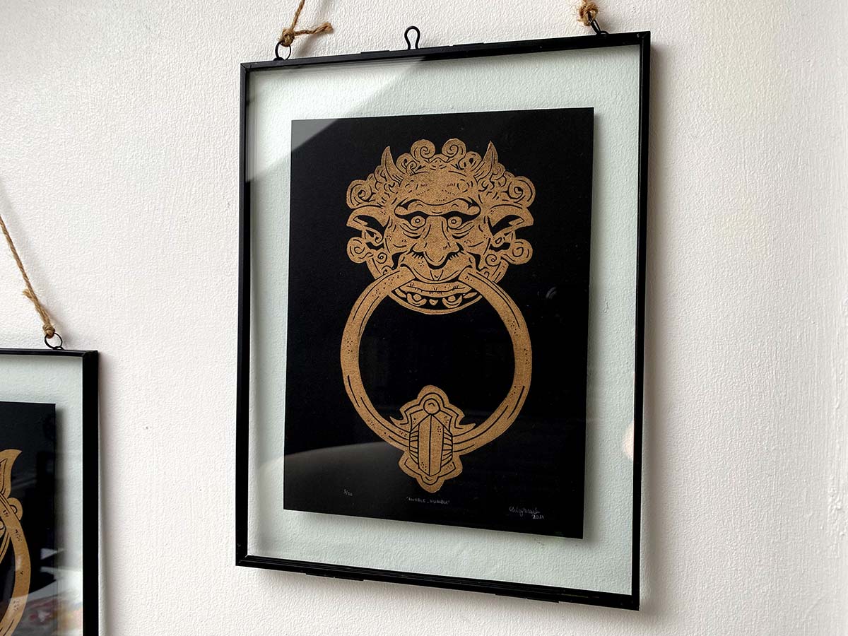 Doorknockers - Limited Edition Linocut Set