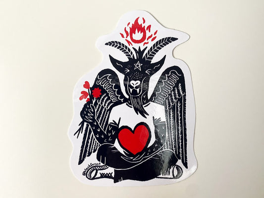 Baphomet Vinyl Sticker