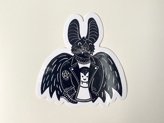 Vampire Bat Vinyl Sticker