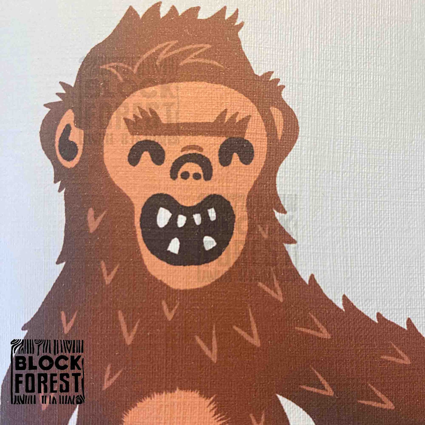 You're a Legend - Bigfoot - Greetings Card