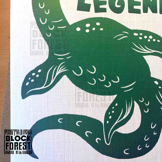 You're a Legend - Nessy - Greetings Card
