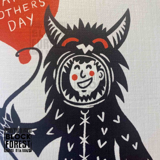 From Your Little Monster - Greetings Card