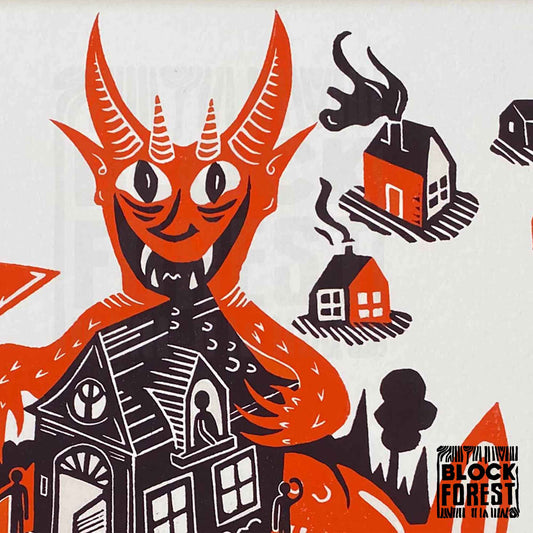 The Devils Footprints - Open Edition - Digital Print