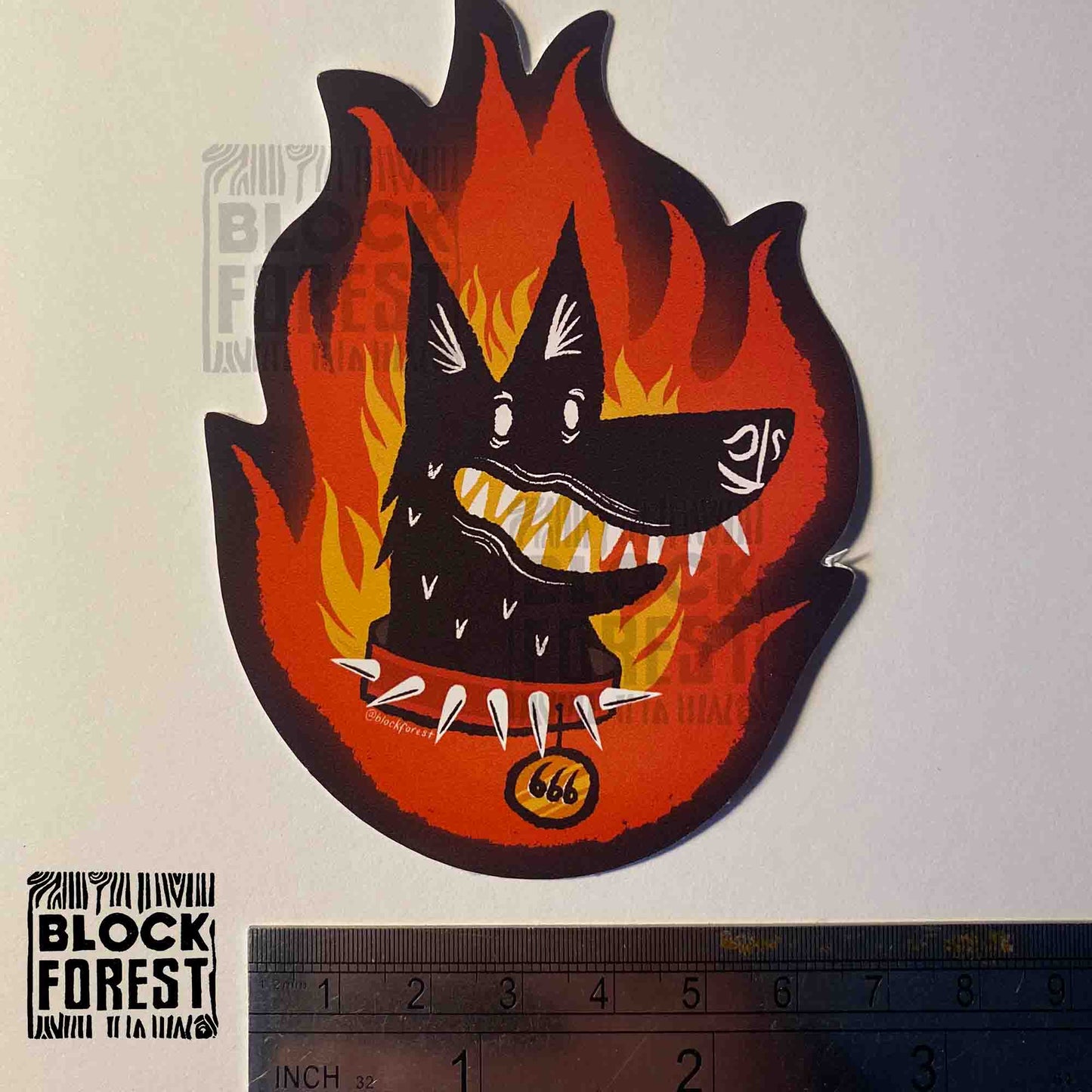 HellHound Sticker