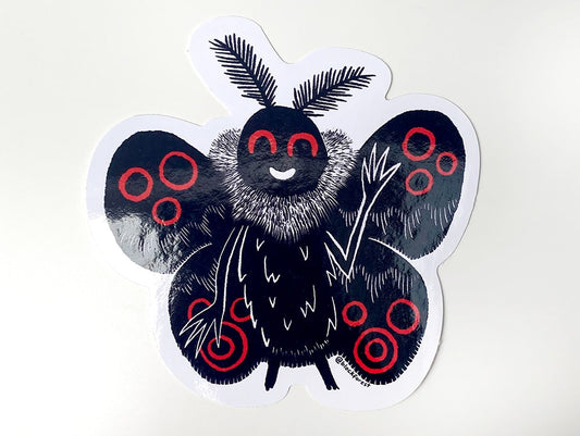 Mothman Vinyl Sticker