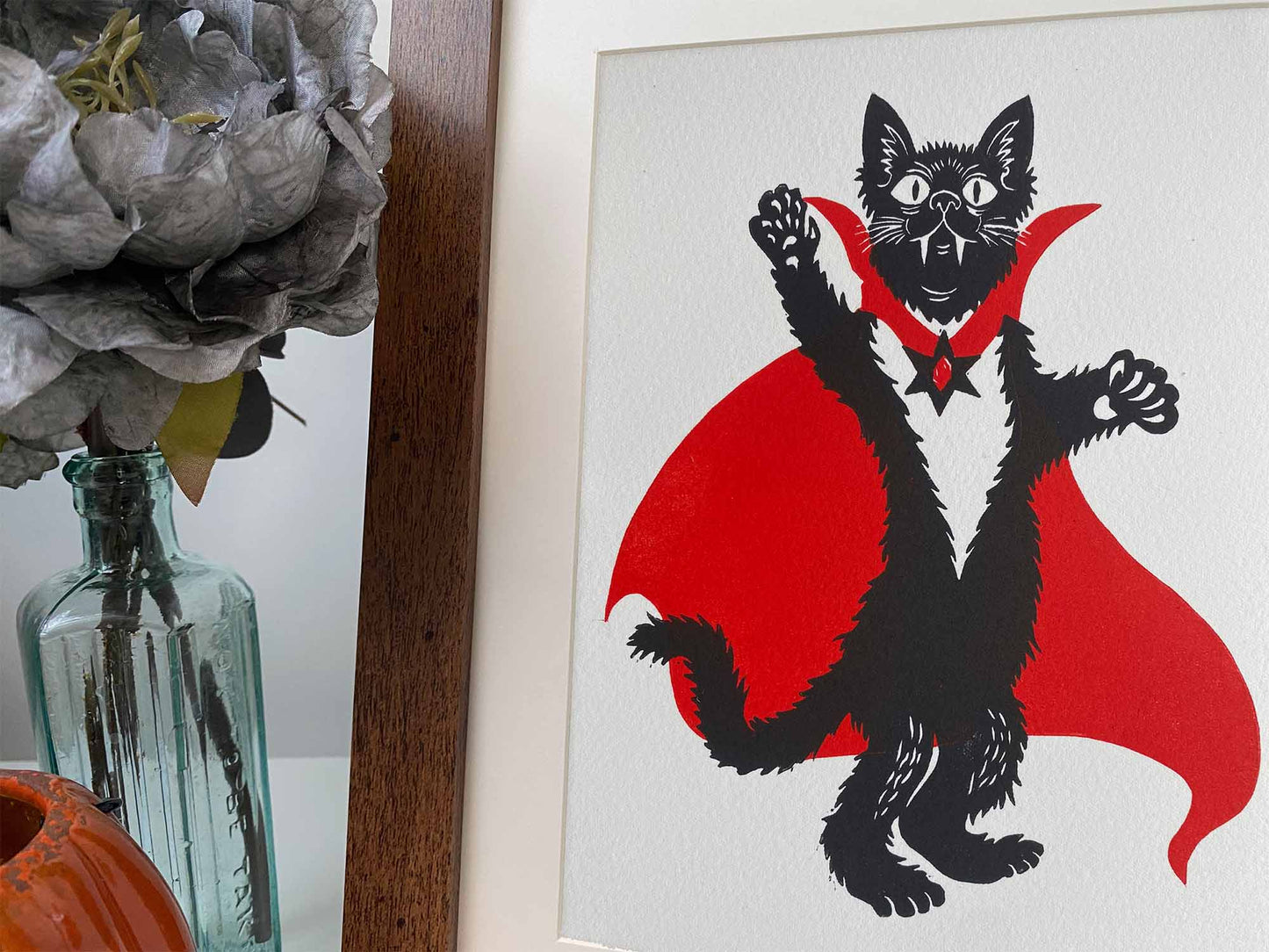 Nospurratu Returns - Limited Edition - Linocut Print