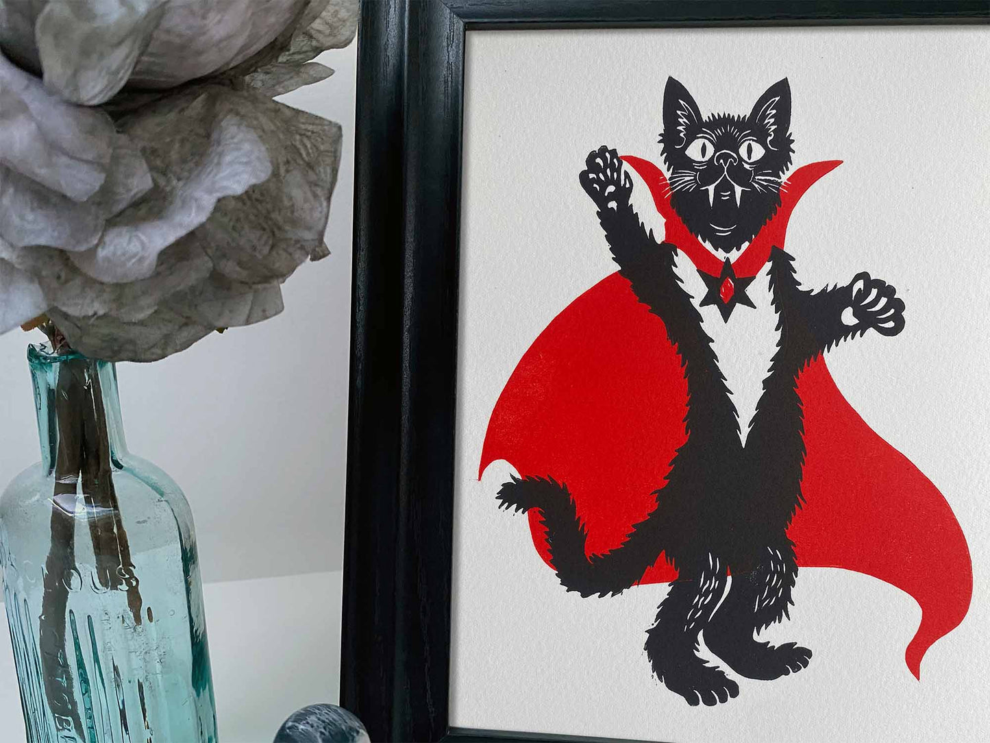 Nospurratu Returns - Limited Edition - Linocut Print