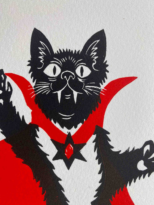 Nospurratu Returns - Limited Edition - Linocut Print