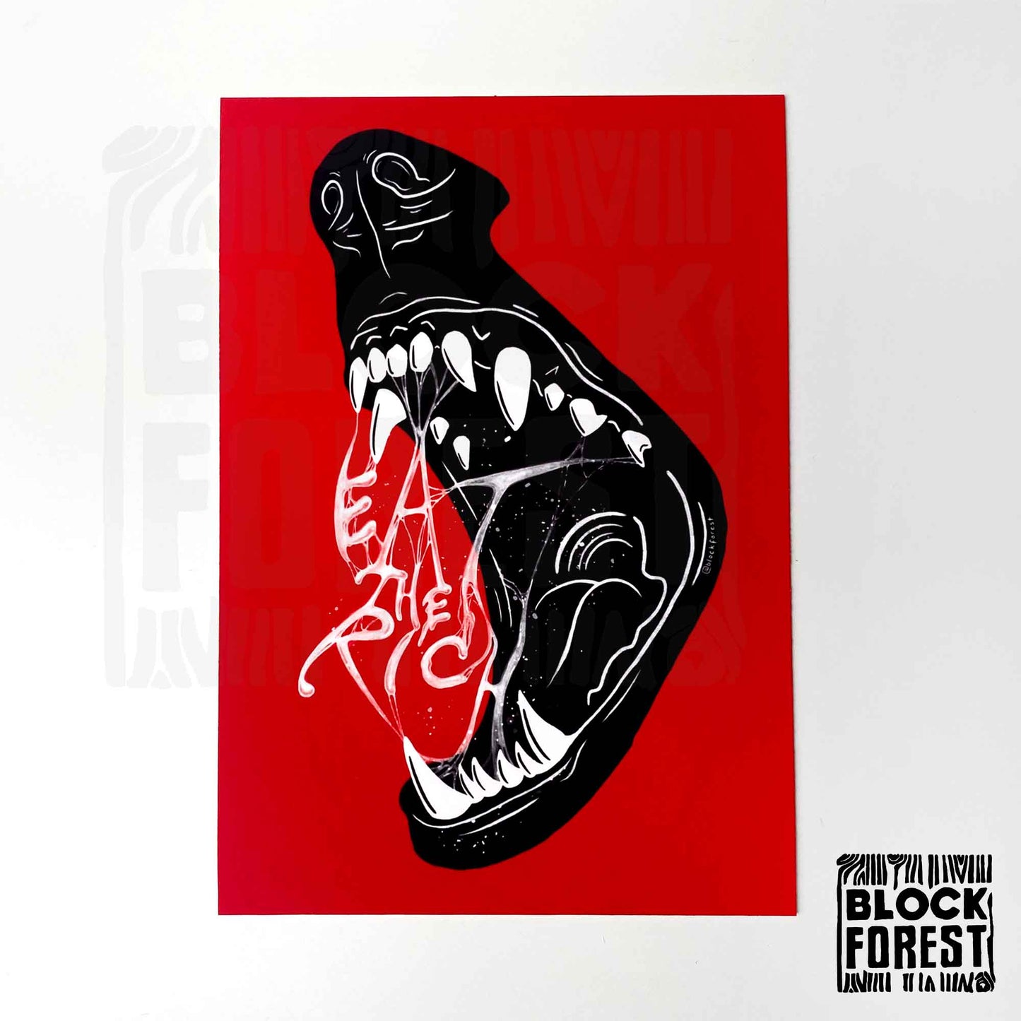 Eat the Rich Postcard