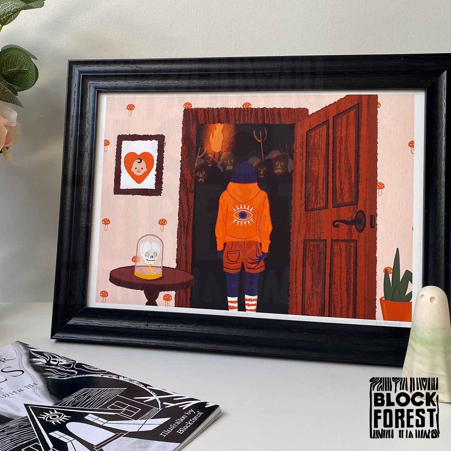 Legend of Black Annis - Digital Art Print