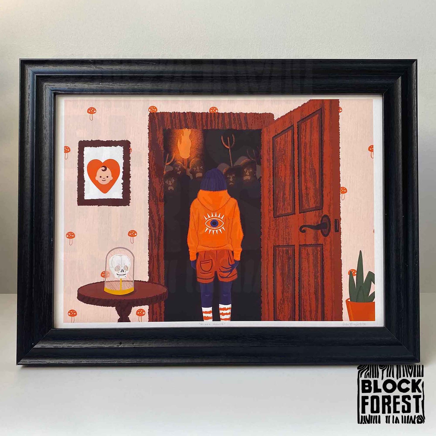 Legend of Black Annis - Digital Art Print