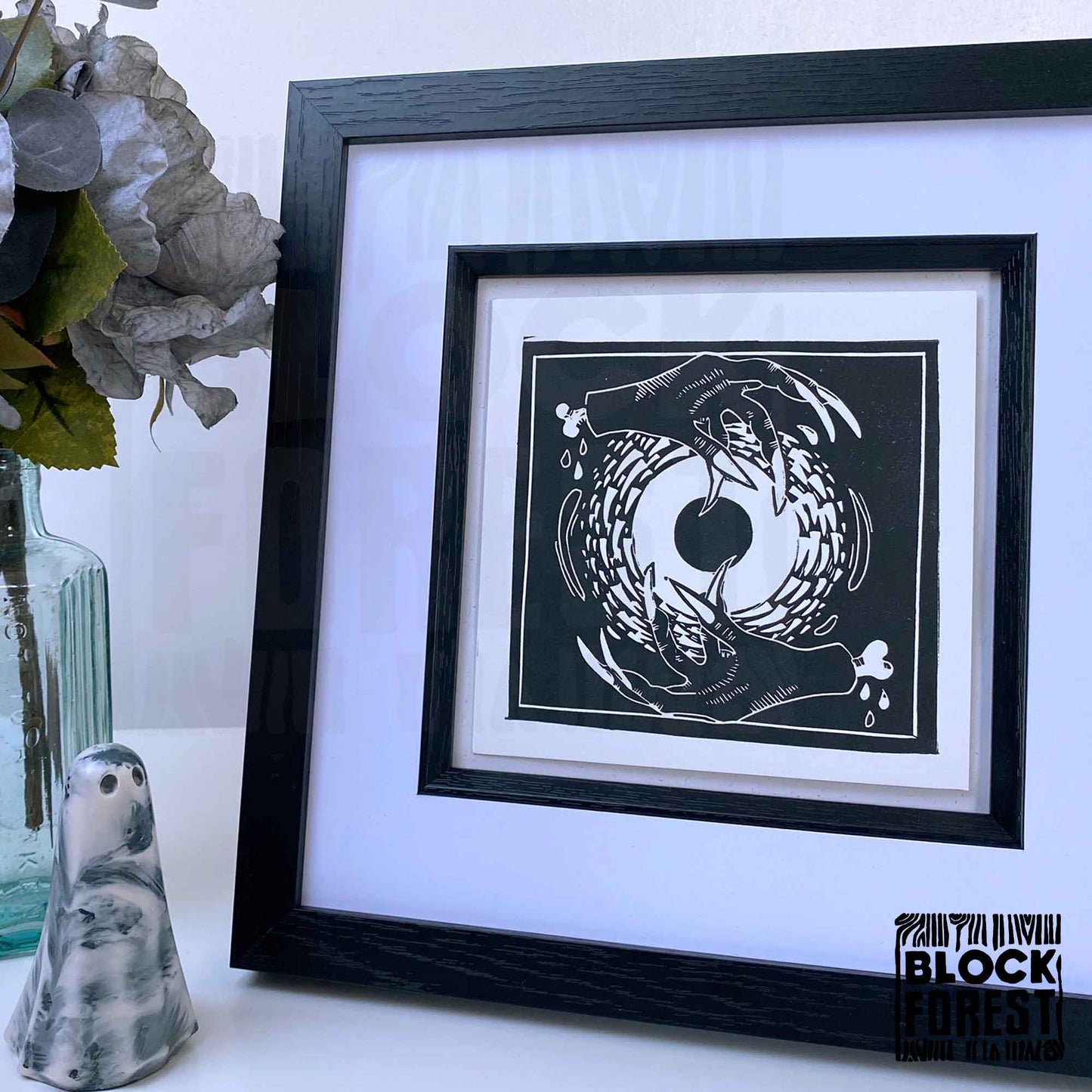 The Conjuring - Open Edition - Linocut Print