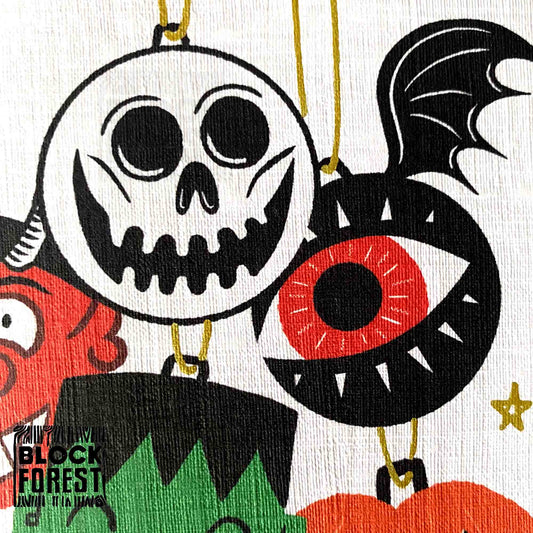 Creepmas Baubles - Festive Xmas Christmas Holiday Card