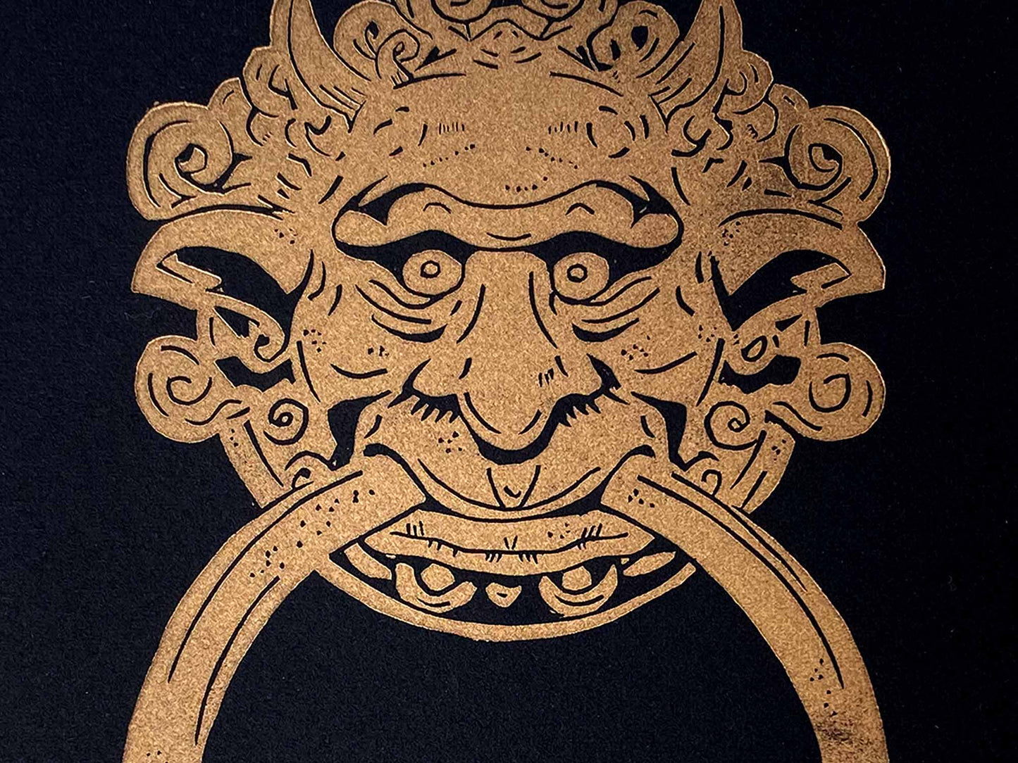 Mumble Mumble - Limited Edition - Linocut Print