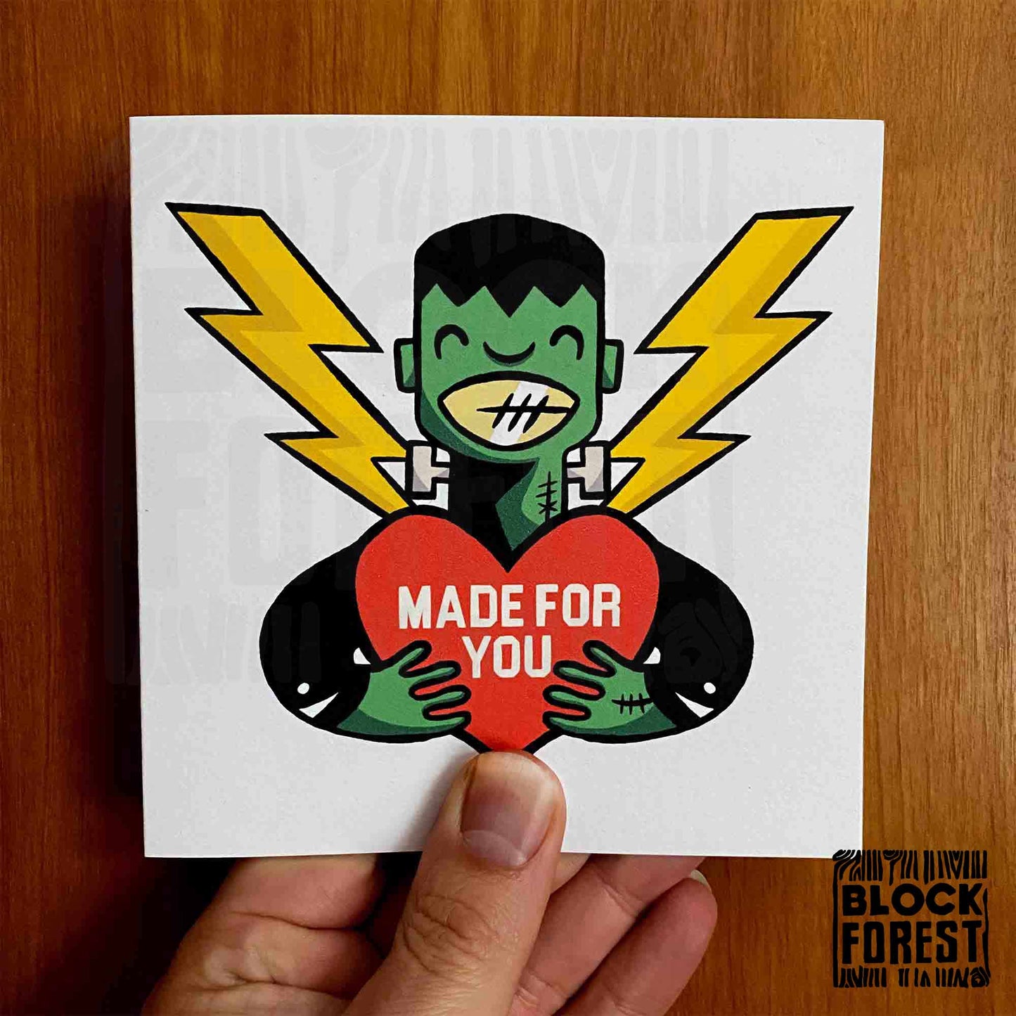 Made for You - Greetings Card