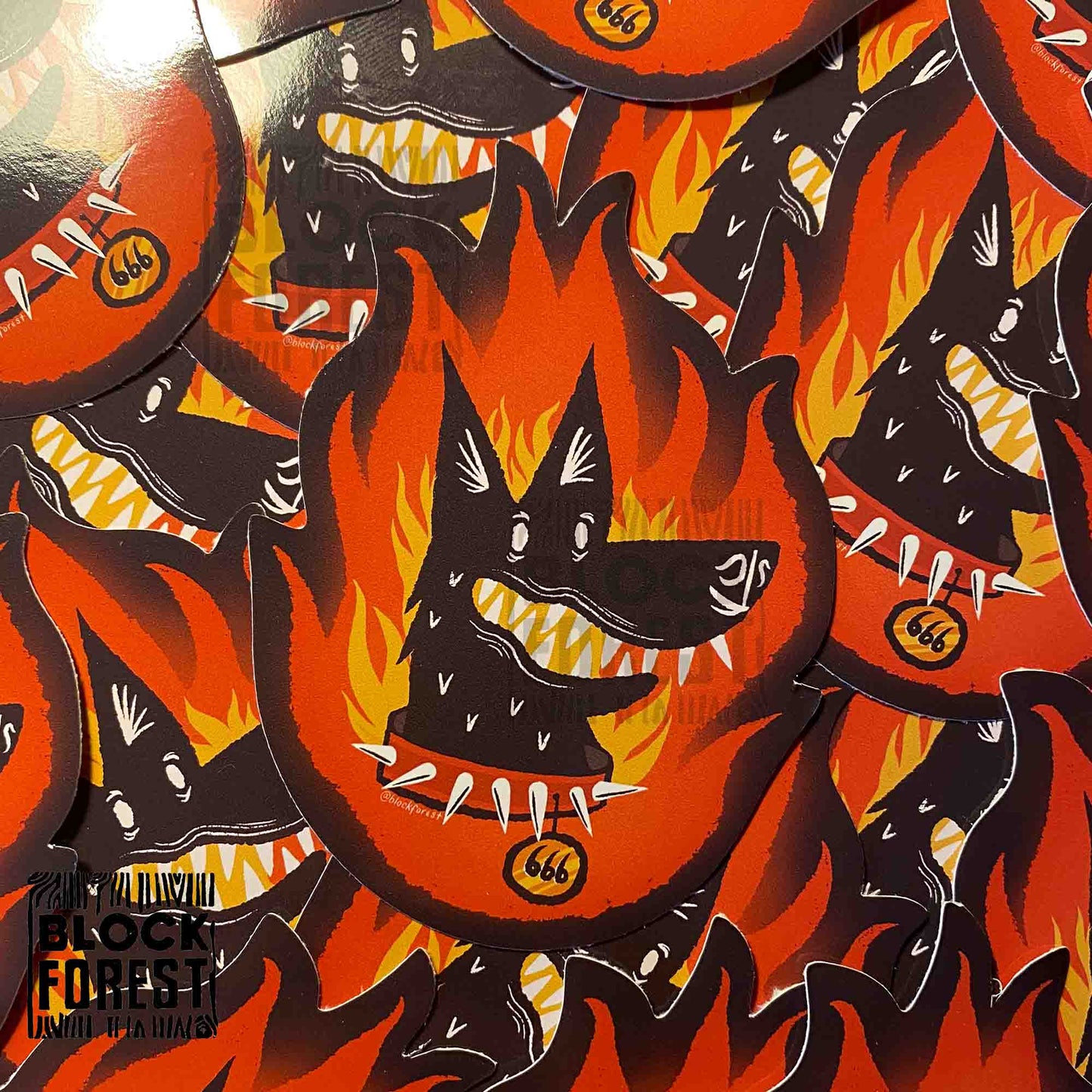 HellHound Sticker