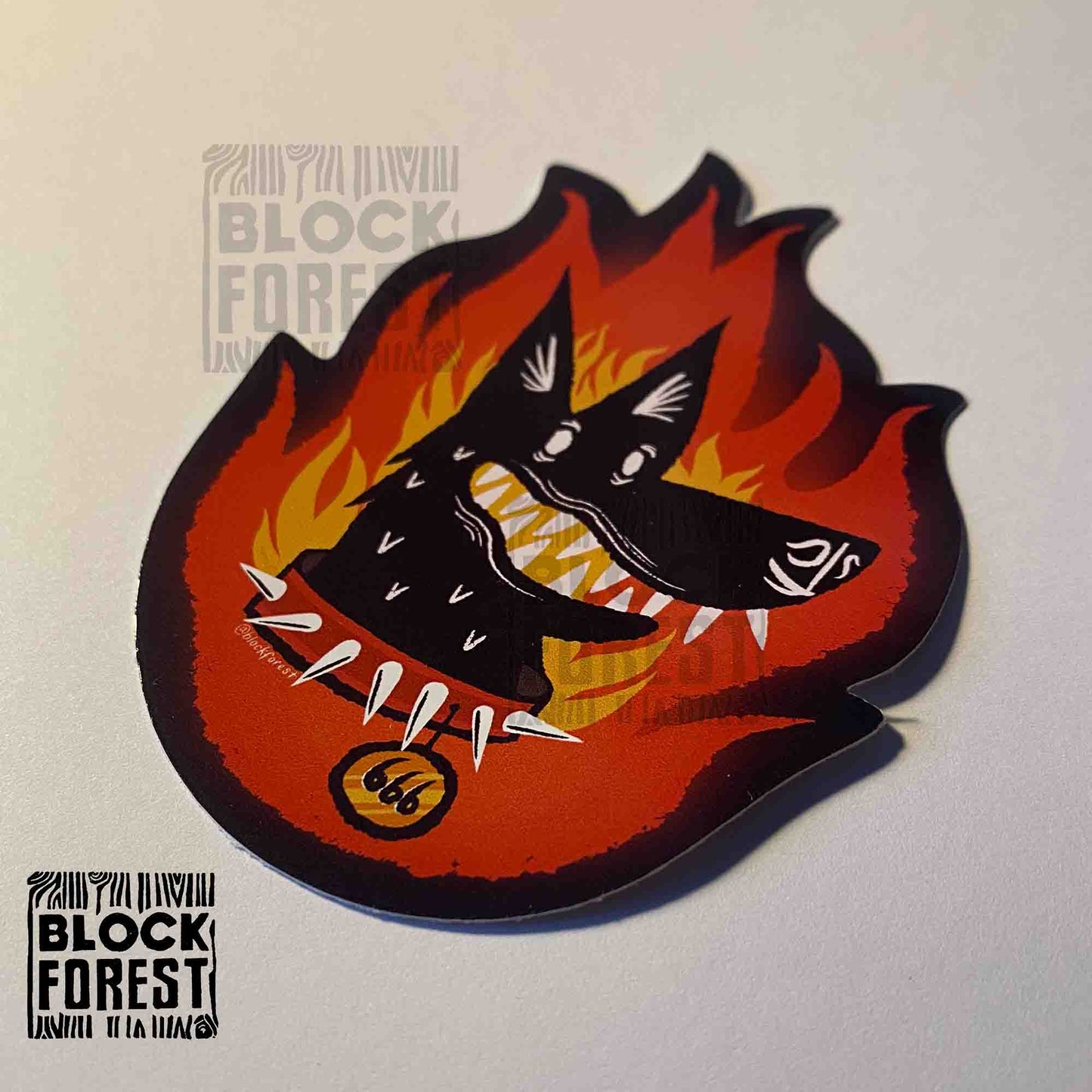 HellHound Sticker