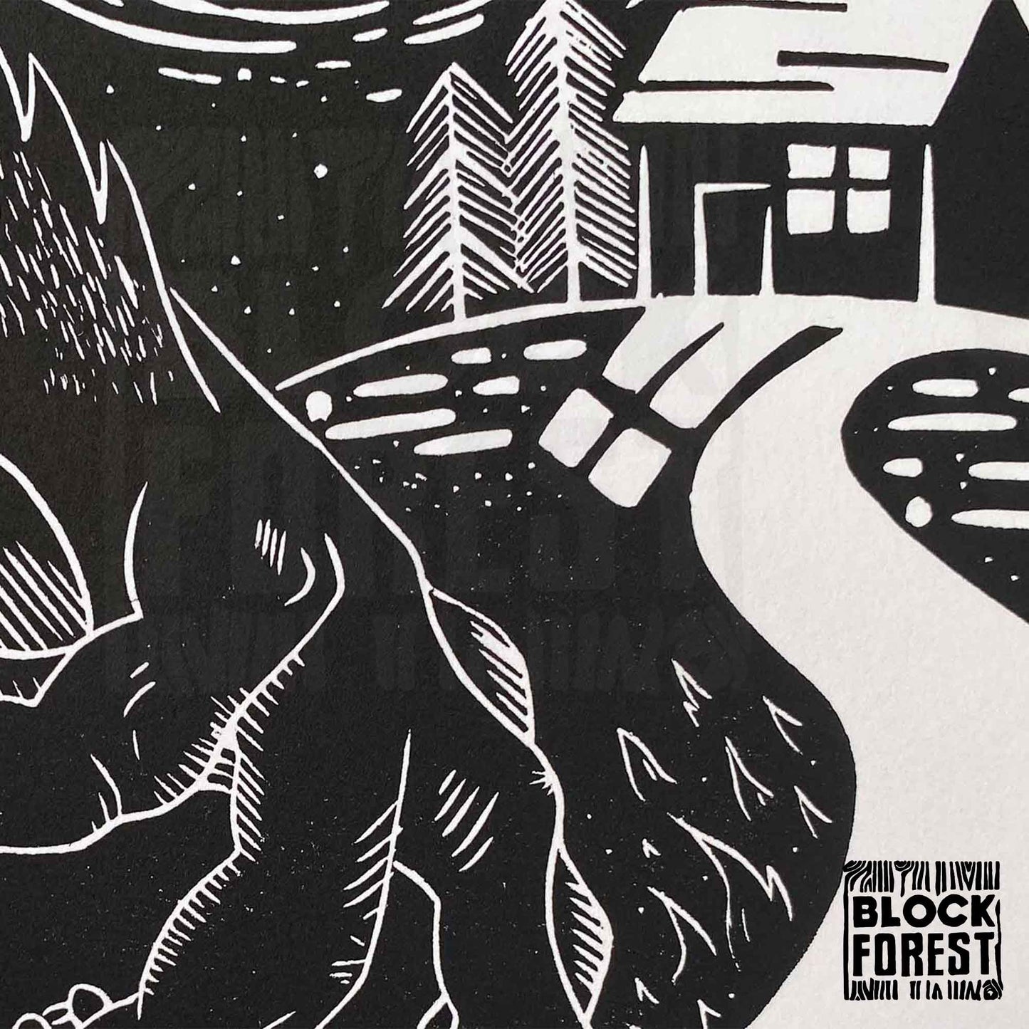 You Can Go Home Again - Limited Edition - Linocut Print