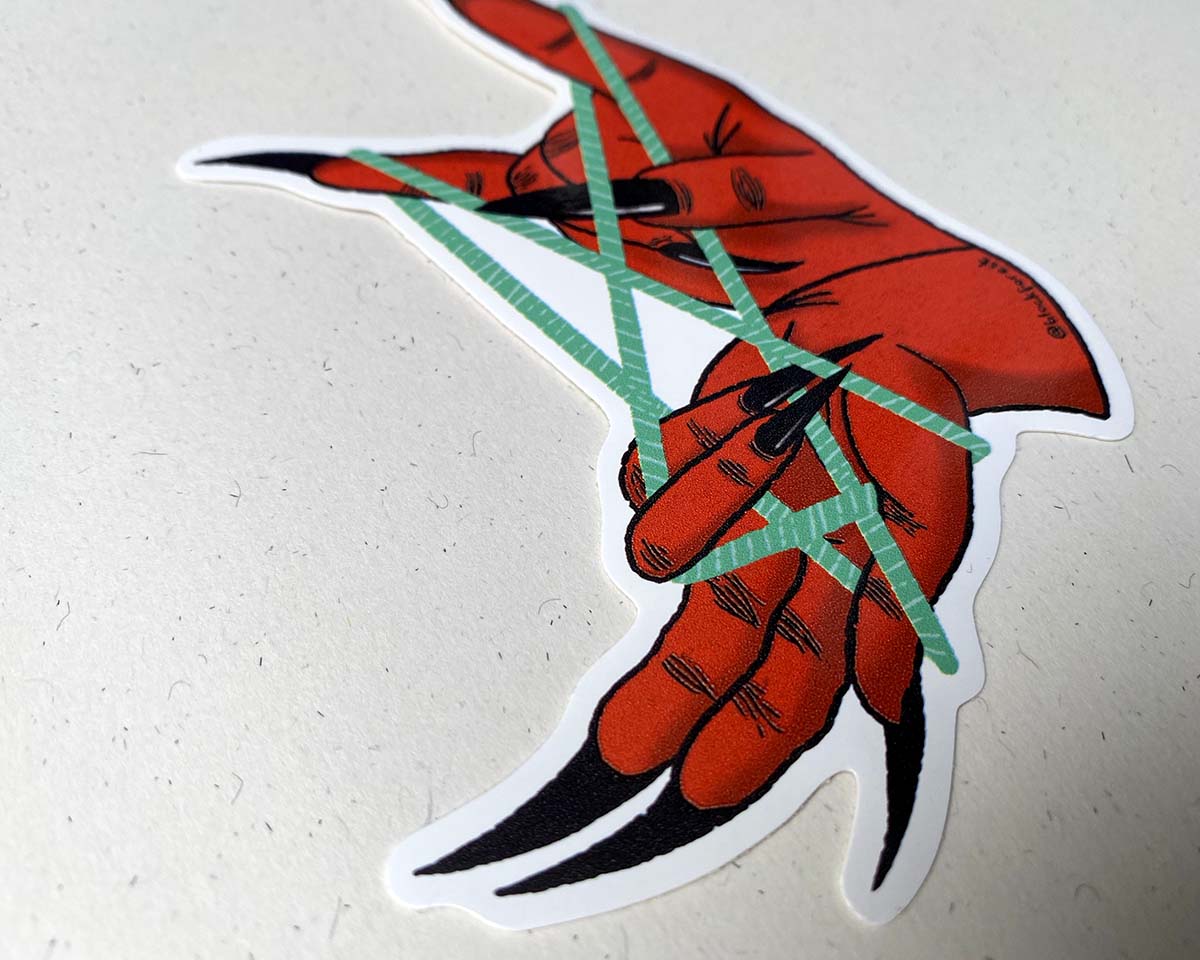 Devils Cradle Vinyl Sticker