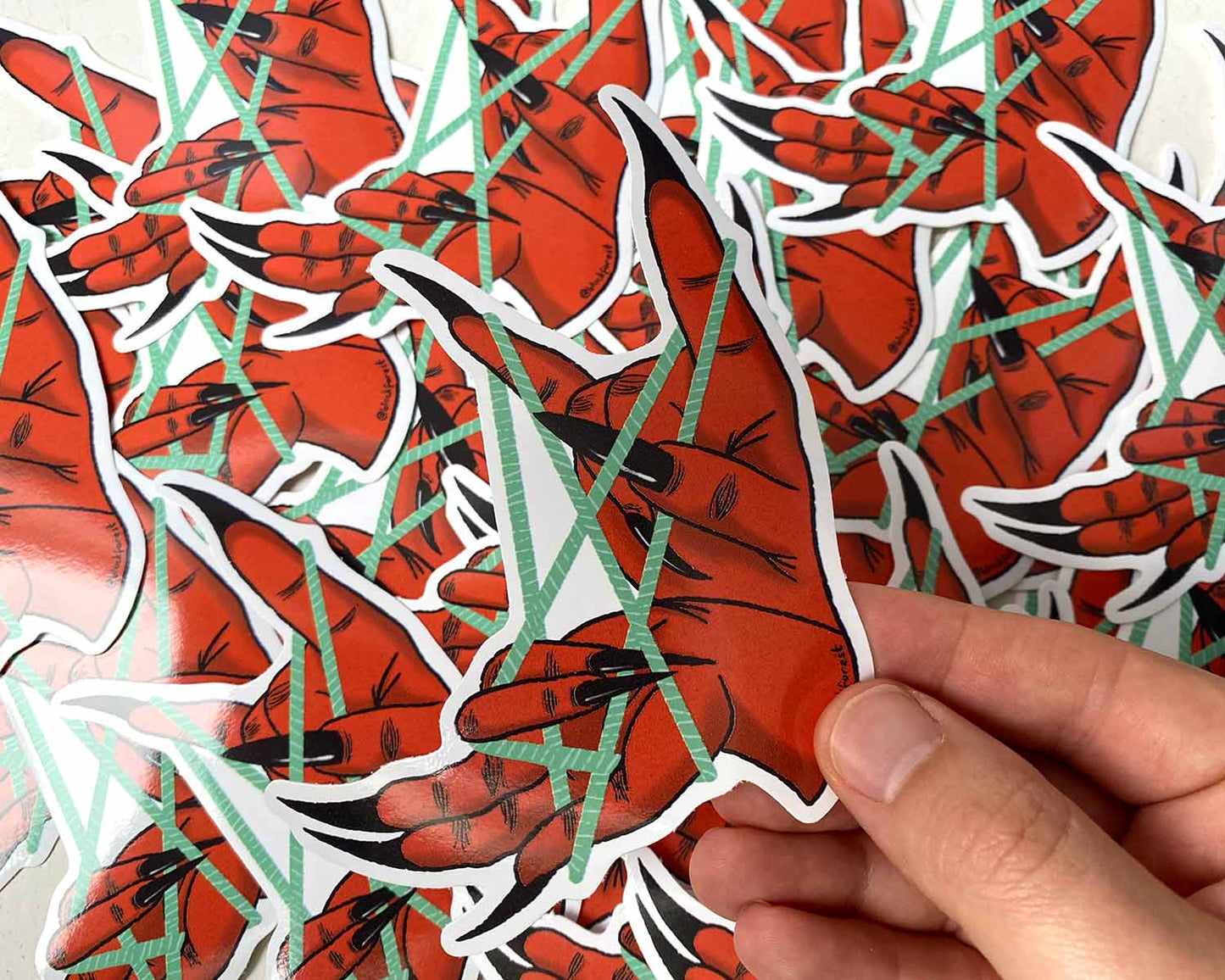 Devils Cradle Vinyl Sticker