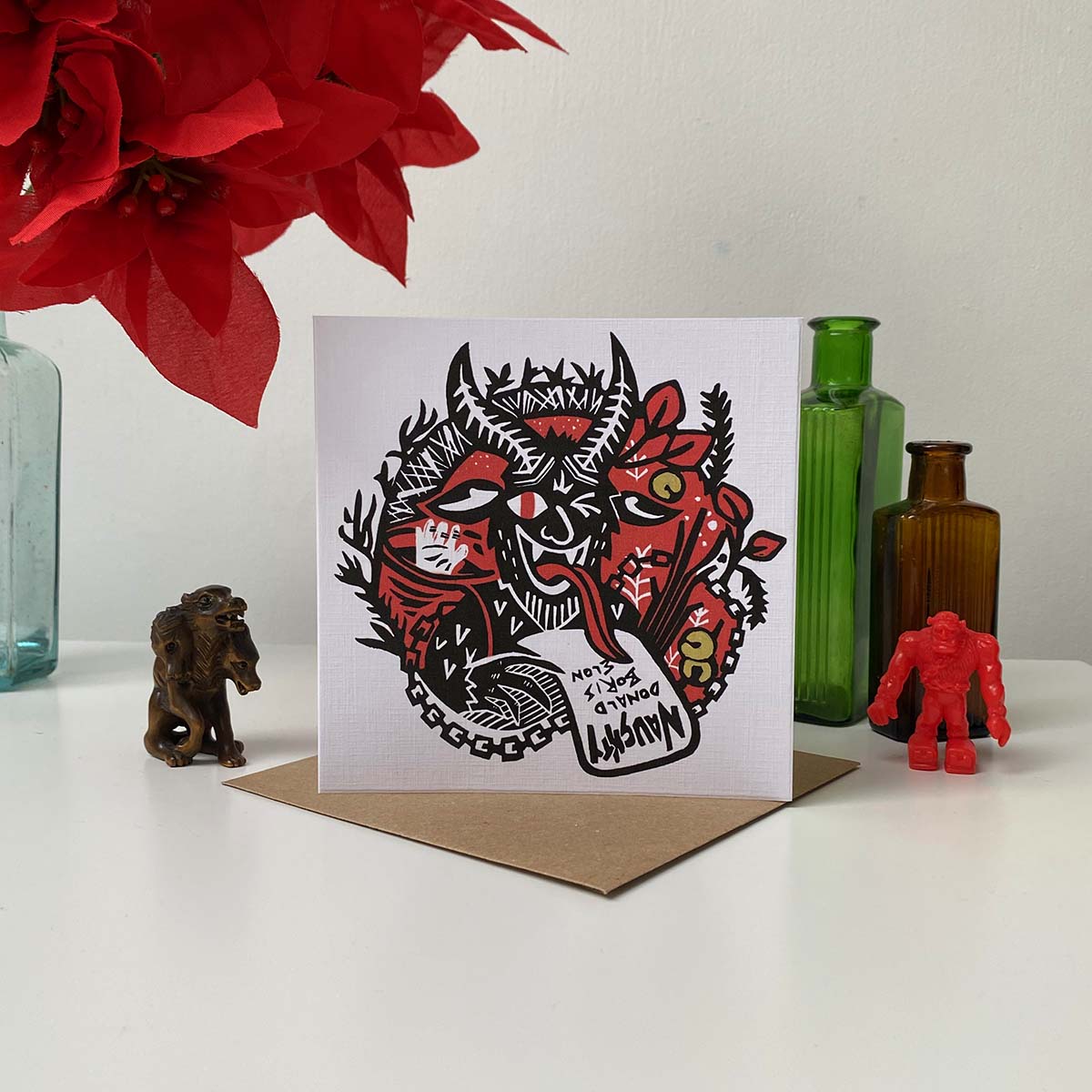Greetings From Krampus - Reproduction Card