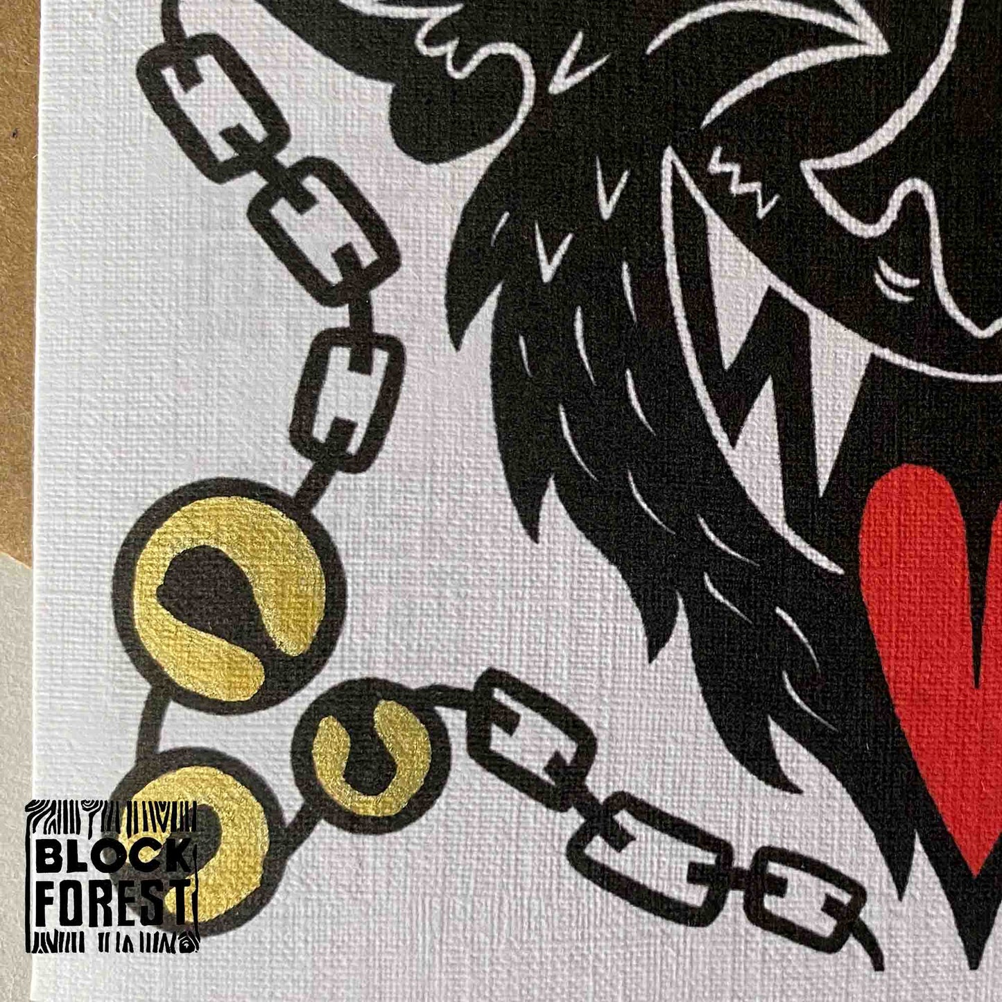 Greetings From Krampus Festive Xmas Card