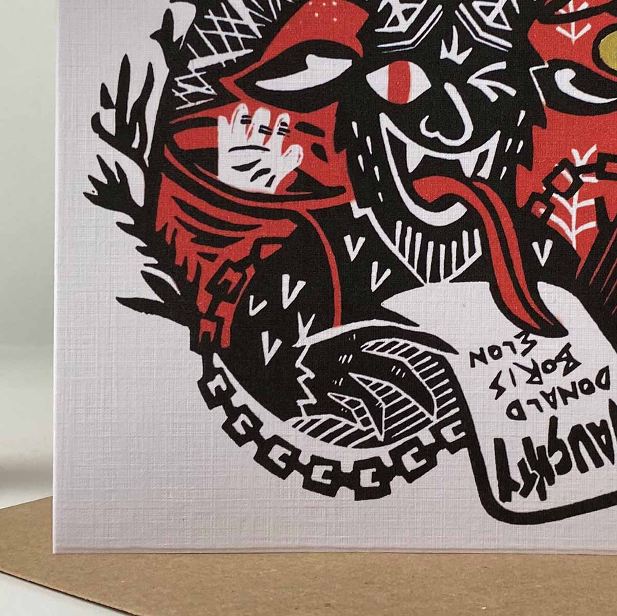 Greetings From Krampus - Reproduction Card