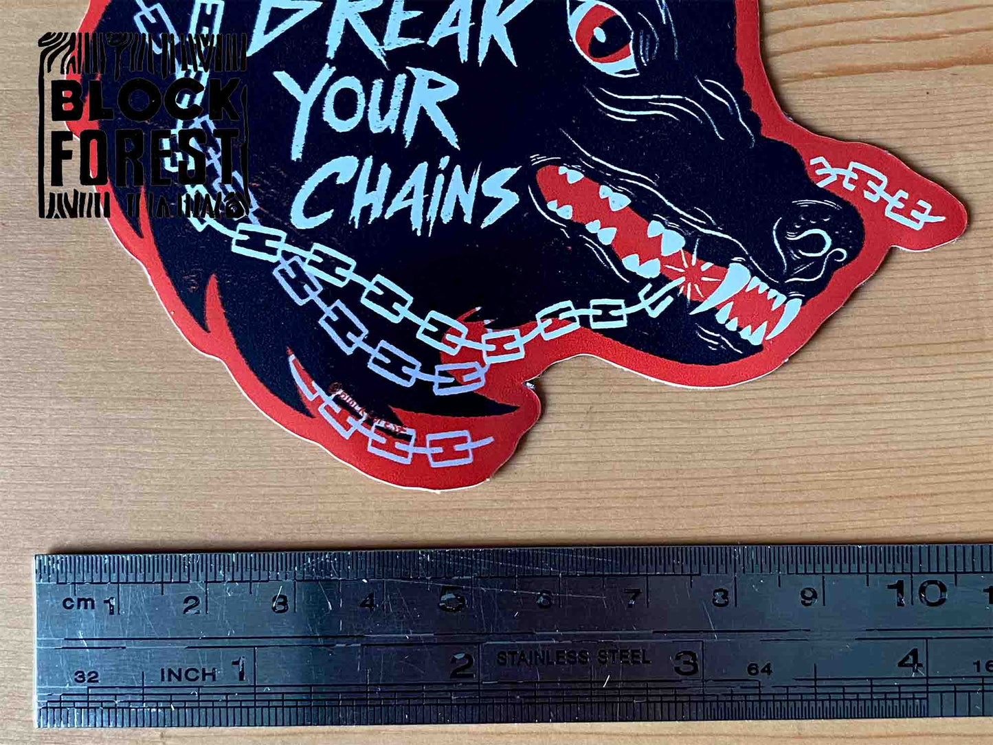 Break Your Chains Vinyl Sticker
