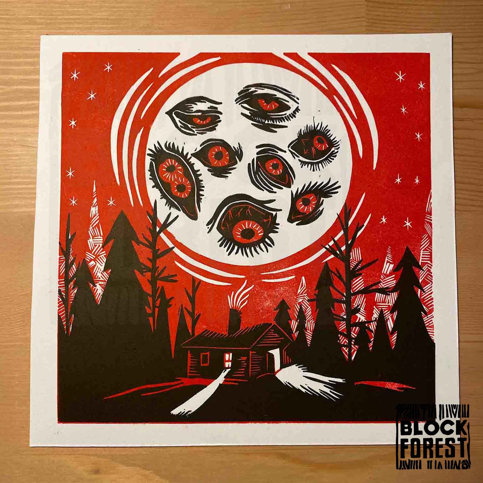Magnus-Archive-Linocut