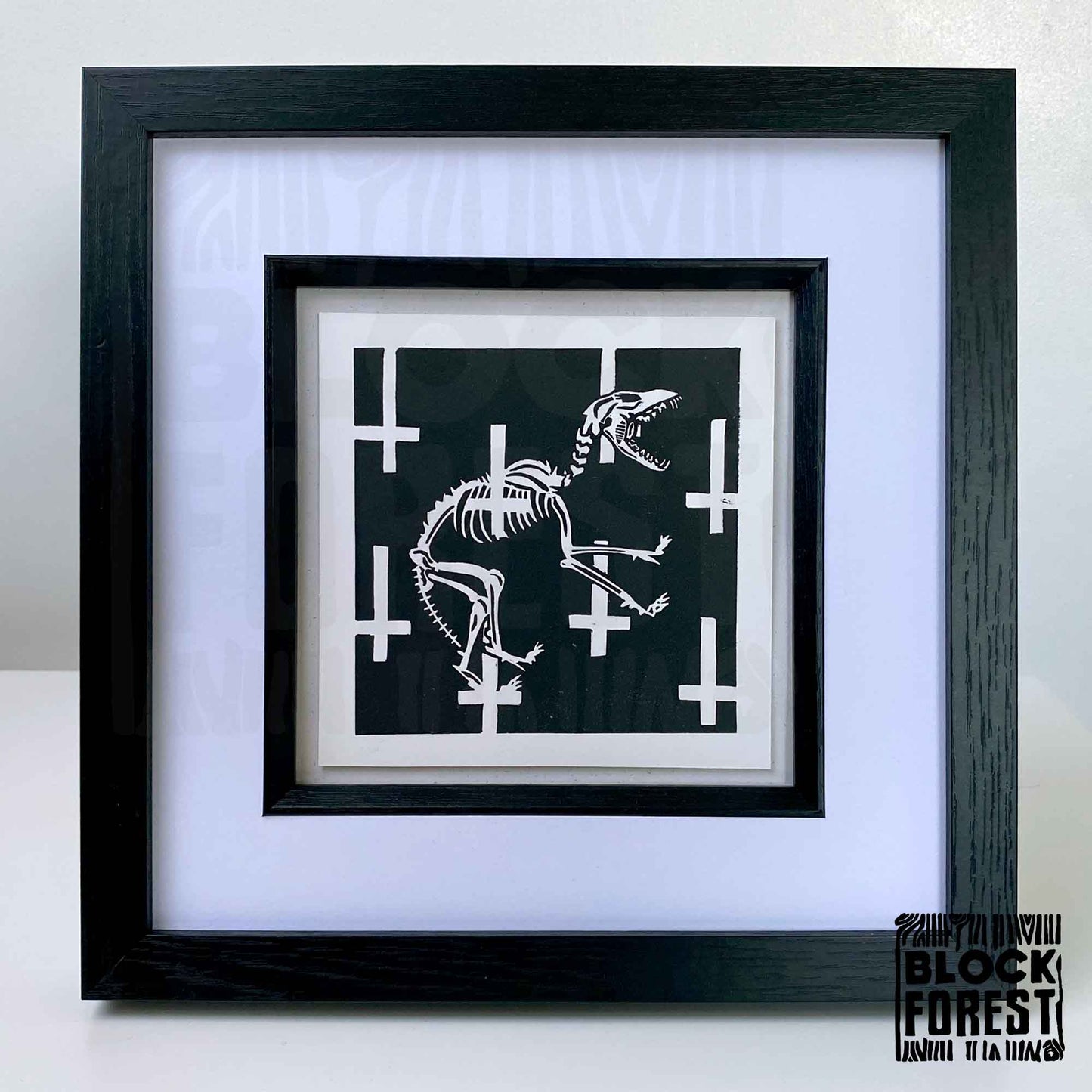 The Omen - Limited Edition - Linocut Print