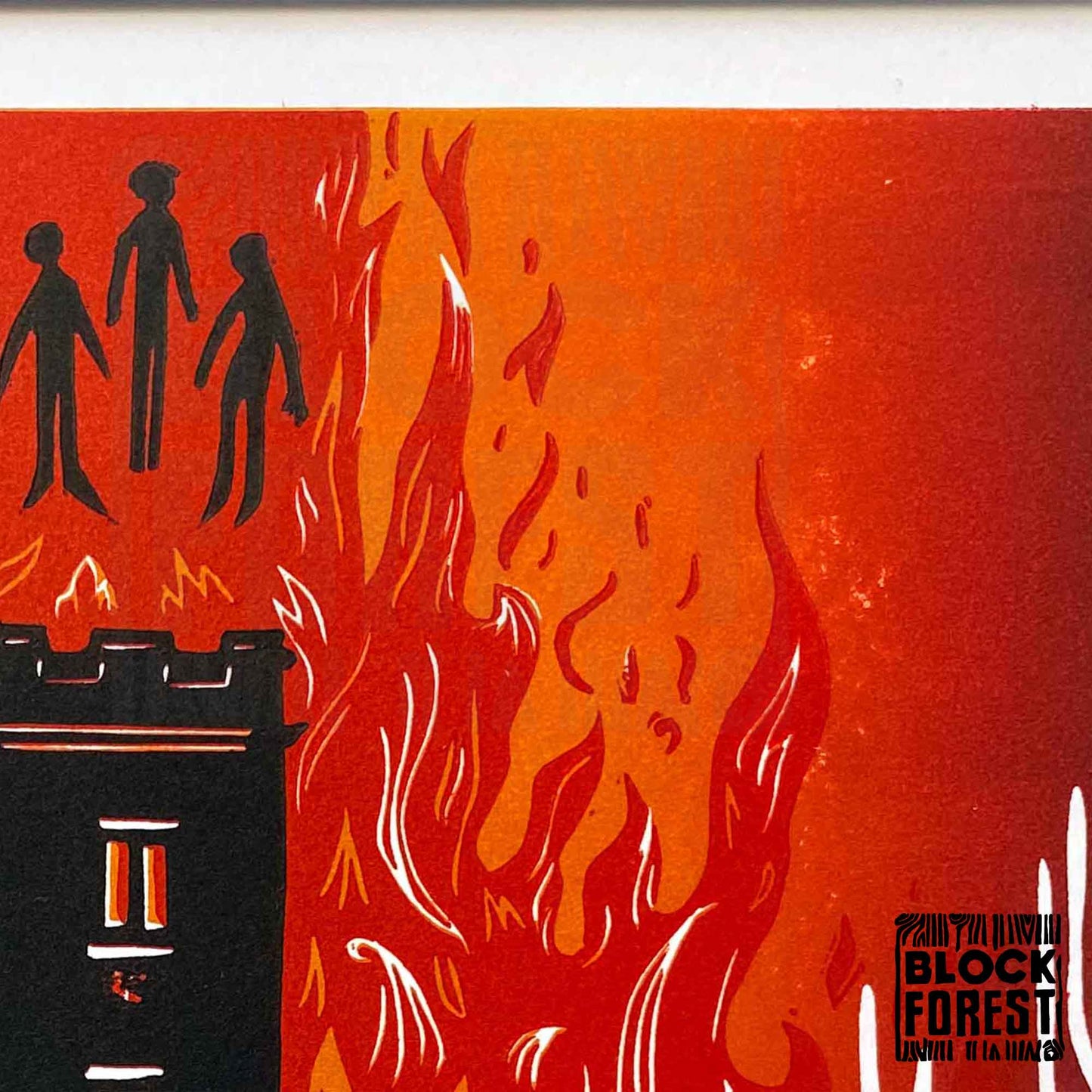 Pengersick Castle - Limited Edition - Linocut Print