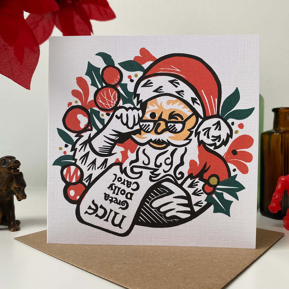 Santa's Nice List - Reproduction Card