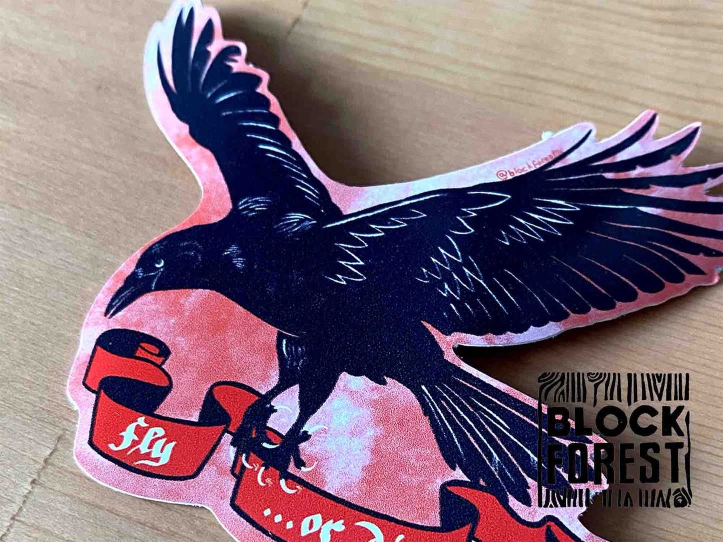 Fly or Die Vinyl Sticker