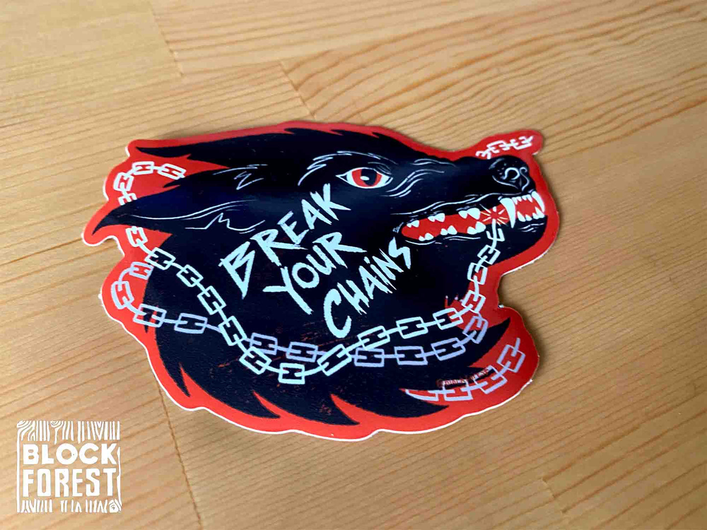 Break Your Chains Vinyl Sticker