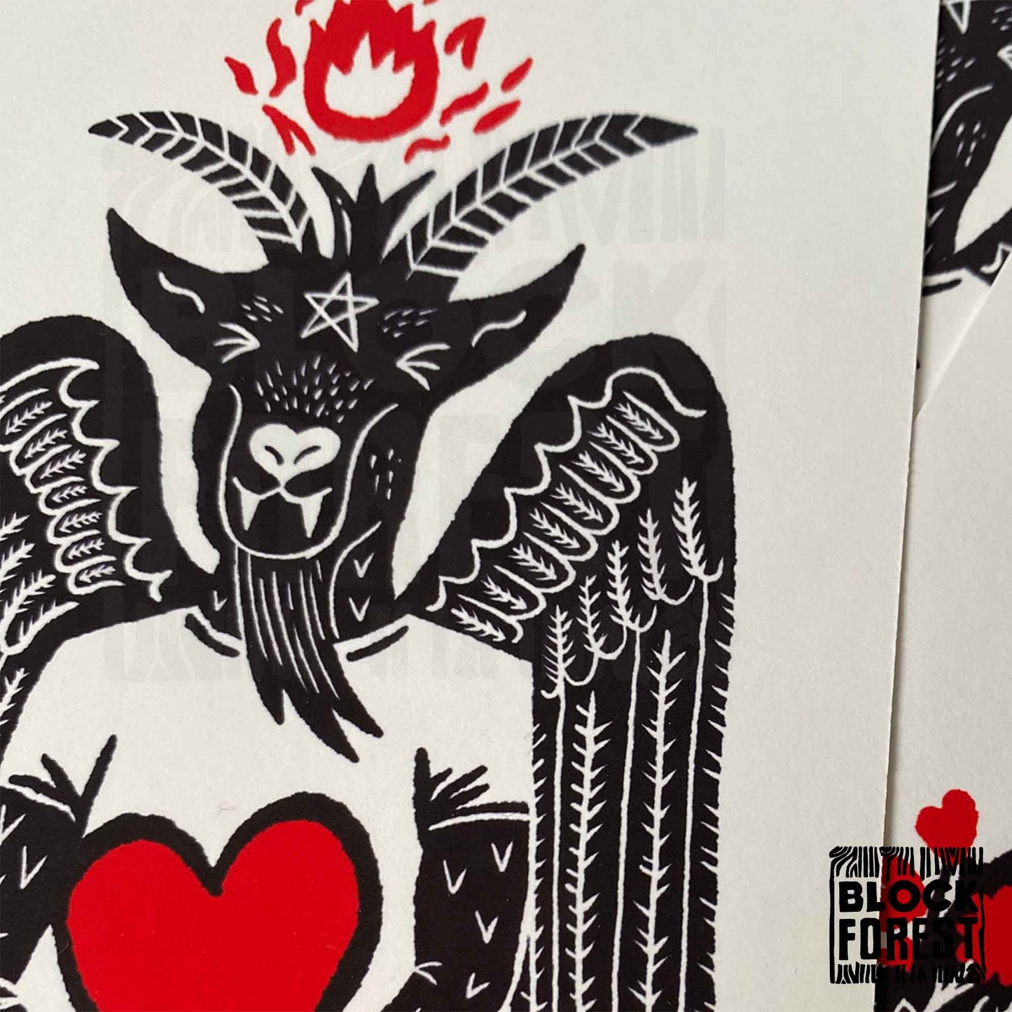 Baphomet Postcard